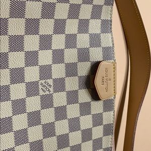 Graceful MM Damier Azur Canvas